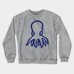 Silly Octopus Crewneck Sweatshirt